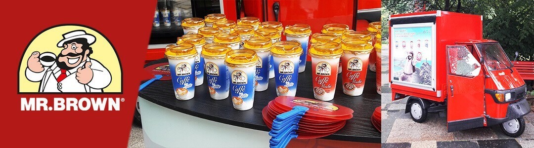 MR.BROWN in München: Eiskaffee geht immer!