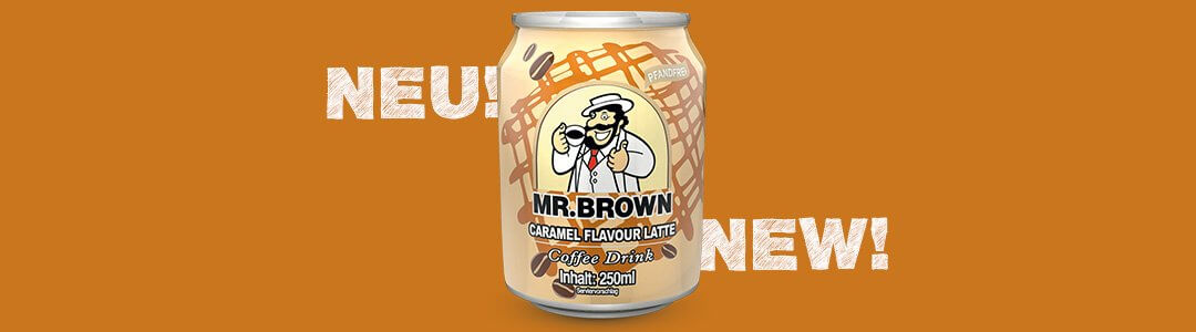 Neu und superlecker: MR. BROWN Caramel Coffee Drink