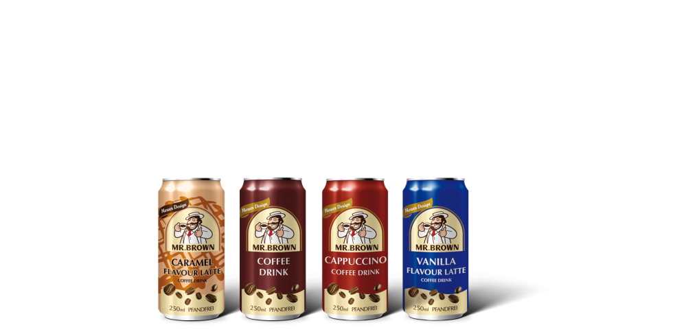 MR.BROWN - Coffee Drink - Caramel | Vanilla | Cappuccino | Classic
